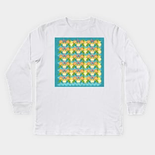 Tropical Kids Long Sleeve T-Shirt